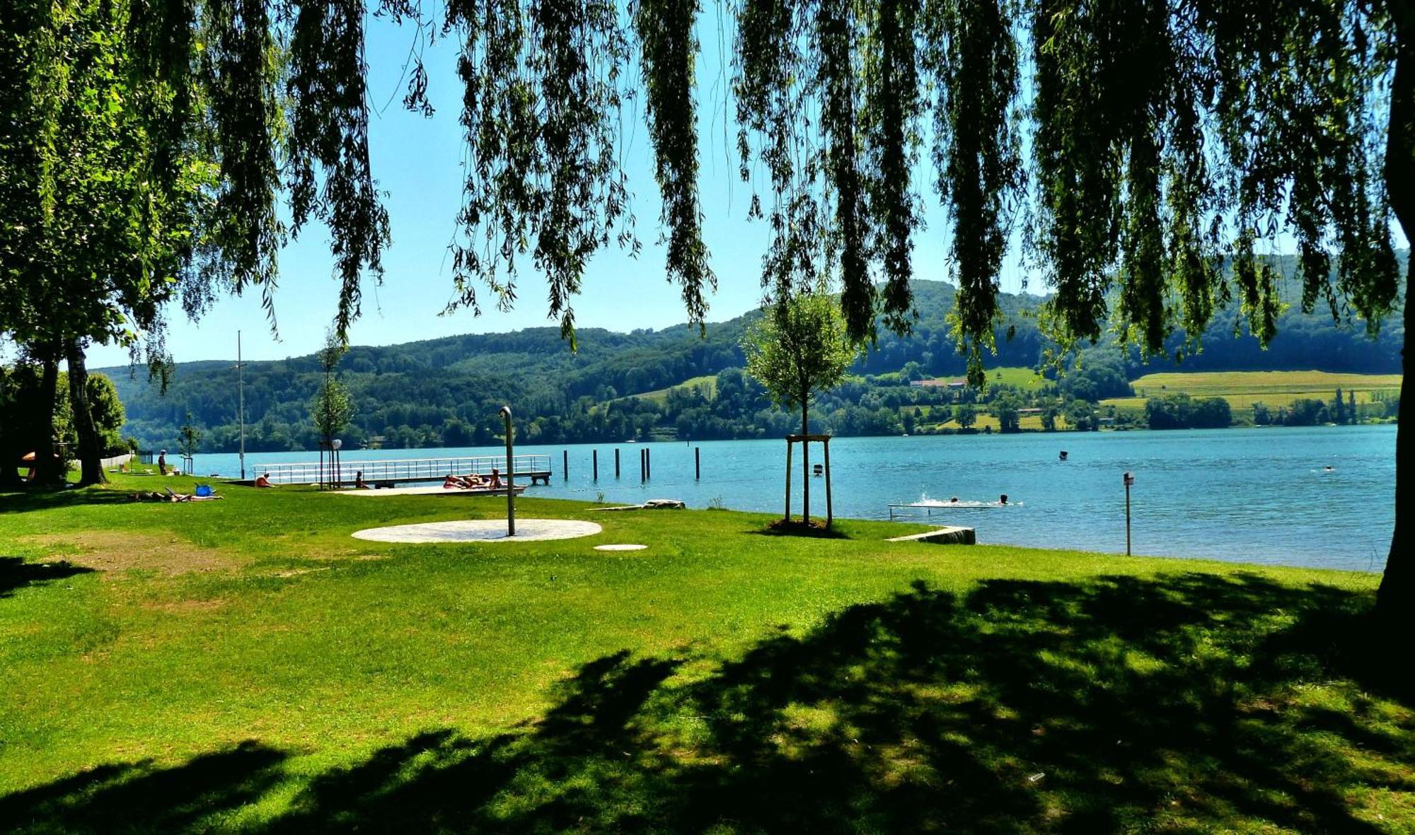 Seeblick-Oase Istayunixi Seenaehe-Sauna-Balkon-Netflix-Parkplatz Ohningen Buitenkant foto
